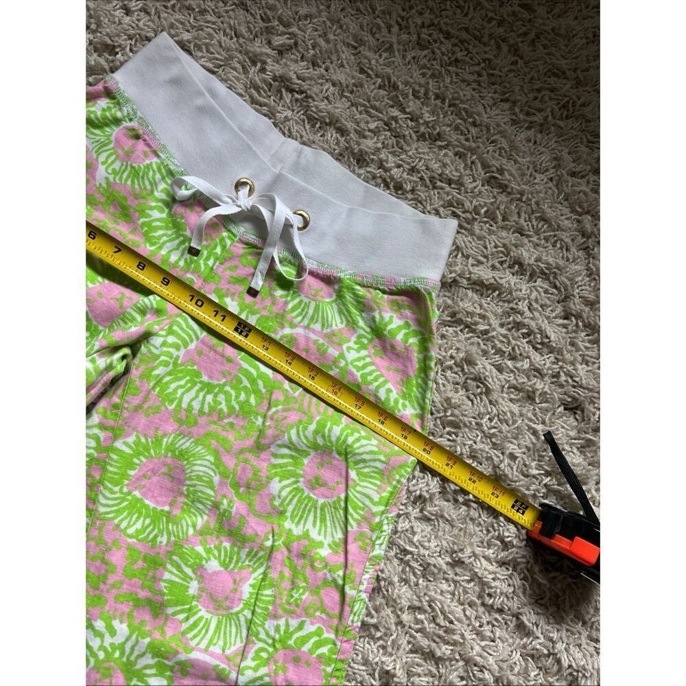 Lilly Pulitzer The Beach Pant Cabana Pink SunnySide Lions Small - Picture 6 of 12